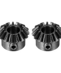 Bevel Gear Duo Pack 0.8 Module 1to1 Reduction 15 Teeth With 5mm Bore 45 Steel For Precise 45 Degree Steering And Mechanical Rotation Projects