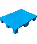 Heavy Duty Blue Plastic Pallet For Industrial Storage And Logistics Workhorse HDPE One Piece Pallet With Heat And Cold Resistance