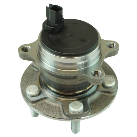 Rear Left And Right Wheel Bearing And Hub Assembly Set For Ford Focus 2013 Through 2018 2 Piece Without Active Park Assist