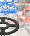 40T Beefy Mini Bike Sprocket With 40mm Bore For Coleman, mini bike and sprocket layout