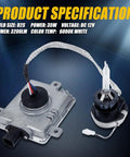 Xenon HID Headlight Ballast With Igniter For Acura TL TSX ZDX MDX RDX ILX Honda Accord Odyssey Mazda 3 5 CX5 Mitsubishi Lancer