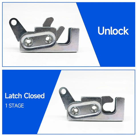 Heavy Duty Steel Draw Latch With Single Trigger Rotary Action Mechanical Lock For Cabin Doors Stage Rotary Lock Rock Solid