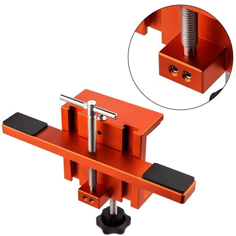 Efficient Door Panel Installation Kit For Cabinets And Woodworking DIY Friendly Aluminum Mounting Clips For Secure Door Fixing