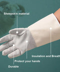 Heavy Duty Welding Gloves For MIG And Stick Welding, Built To Take The Heat, 13.8 Inch Gauntlet Cuff For Full Hand And Forearm Protection