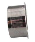 Top Grade Stainless Steel Mesh Watch Parts Cleaner Basket For Ultrasonic Jewelry Care showing durable mesh design from a side angle.