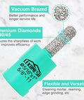 Diamond Masonry Bit for Mortar Removal and Tuck Pointing, 5/16 Inch Diameter by 1 Inch Length, close-up view