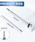Beefed Up RC Boat Drive Shaft Kit With Three Propellers and Coupling Joint for DIY Power Upgrade 19.5 cm Shaft 15 cm Sleeve