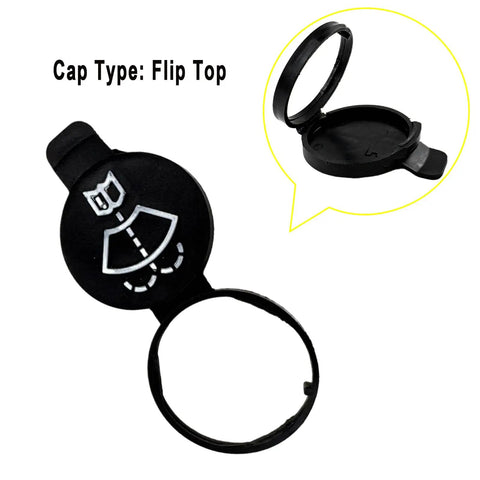 Washer Fluid Cap For 2008 To 2021 GMC Chevrolet Cadillac Buick Fits Windshield Washer Reservoir Tank Cap Replaces 13227300