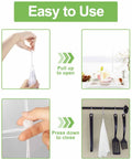 Steps to open and close the Six Pack Mesh Food Covers 17x17 Inches Pop Up Patio Net For Outdoor Dining, showing ease of use.