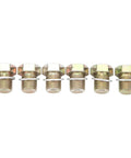 Fix Those Stripped Threads And Stop Oily Leaks With This Epic 13Pc Oil Drain Plug Repair Kit For M13 X 1.5mm Pan Screws, 13 aluminum plugs
