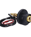 MIG Welding Panel Socket With Flange Base Adapter Made From Brass Torch Conversion Kit For CO2 And Binzel Guns Replacement Part Durable