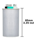 Dual Run Start Capacitor 45 Plus 5 MFD 370 440 VAC CBB65 Replacement For Air Conditioner Unit Fan Motor Heat Pump Condenser 85mm Height