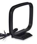AM Loop Antenna with 2 Pin Bare Wire for Home Stereo Receiver, Boost AM Signals for Crystal Clear Stations