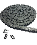 Heavy Duty 35 Roller Chain With Five Feet Length And One Connecting Link Three Eighths Inch Pitch Black Finish For Go Karts