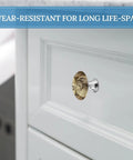 Slick Antique Stainless Steel Cabinet Knobs And Round Drawer Handles Two Pack For Kitchen Bedroom Furniture Upgrades with vintage map design.