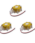 Water Flow Generator Kit Three Pack 12V Regulated Micro Type Hydro Generator, rust-resistant, for small water systems