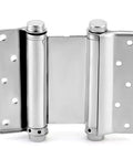 Durable Swing Door Hinges For Commercial Use With Spring Mechanism Corrosion Resistant brushed finish stainless steel