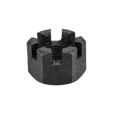 Pick Up This Sick Heavy Duty M24 X 2mm Hex Slotted Castle Nut Crafted From Solid Carbon Steel Grade 4 8 In Deep Matte Black Finish For Quick Fixes And Smooth Builds That Are Legit Dope And Ready To Roll On Any Rig You Got