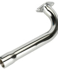 Exhaust Header Pipe Replacement For Predator 420 301cc 8hp GX240 270 390 Mini Bike Go Kart Golf Cart Lawn Mower And OHV Clones With Durable Heat Shield Tape Silver