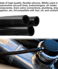 Silicone Vacuum Hose Tubing Sixteen Millimeter Ten Foot High Temp Durable 275 PSI Max Pressure For Automotive Pumps