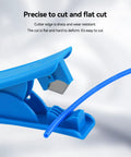 Dope Bowden Tubing Kit 1M XS Series 1.75mm Filament cutter with blue handle cutting tube
