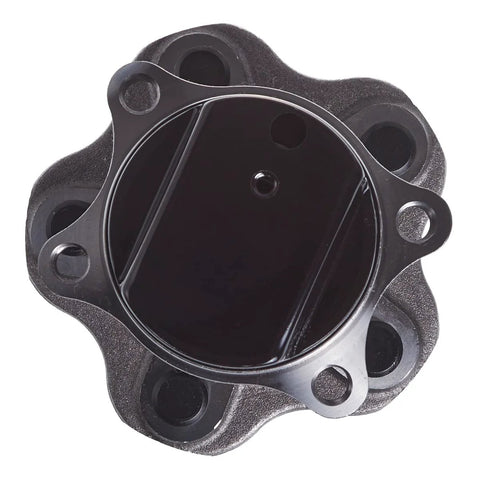 Top view of Set of 2 Rear Wheel Hub and Bearing Assemblies for Nissan Rogue and Rogue Sport FWD Fits 2008-2020 Rogue, 2017-2022 Rogue Sport