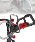 9500W Electric Concrete Ring Saw With Dual Water Spray Dust Control Ergonomic Grip for precision cutting and grooving.