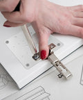 Installing Stainless Steel Cabinet Door Hinge Repair Plates Six Pack With Screws For Quiet Soft Close And No Slam Kitchen Cupboard Doors