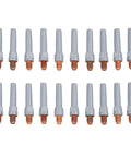 Nonstick Welding Tips For 15AK Torch Set Copper Nozzles To Slash Slag Buildup And Boost Weld Precision with 40x1 mm gray.