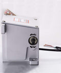 Side view of ADC225 24V Electronic Actuator for Generator Genset Engine with visible connectors and wiring harness