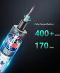 Detailed view of Mini Electric Screwdriver Kit With 62 In 1 Precision Bits Tiny But Mighty Portable Type C Charging Repair Tool Set