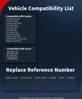 Honda Engine Coolant Temperature Sensor With Connector Fits Accord Civic CRV Odyssey Pilot Ridgeline Fit Insight CRZ And More Easy Install Durable OEM Grade Replacement For Reliable Engine Cooling compatibility list and reference numbers