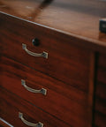 4 Pack 4 Inch Bronze Metal Cabinet Handles Rustic Drawer Pulls Vintage Curved Cupboard Handles for Kitchen Cabinets