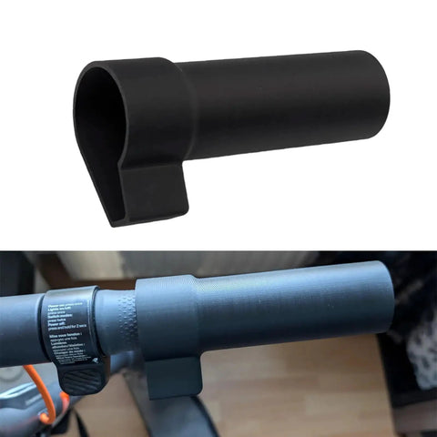 Half Turn Handlebar Speed Linkers For Electric Skateboards And Scooters Easy Install Throttle Controller, black, rubber