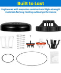 No Fuss All In One Repair Kit For Zurn Wilkins 1 Inch Model 420 And 420XL Pressure Vacuum Breaker PVB parts displayed
