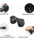 Cruise Throttle Assist For 22mm Handlebars Universal Motorcycle Throttle Mounted Aid with ABS plastic and ergonomic design