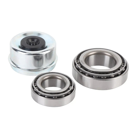 All In One Trailer Wheel Hub Bearings Kit With 15123 15245 And 25520 Bearings Complete Cotter Pin Kit Four Pack Wheel Bearing Assembly