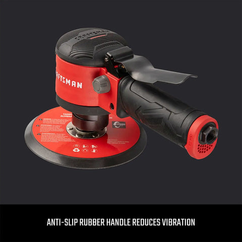 6 Inch Dual Action Sander With Swirl Free Finish Adjustable Speed Control Durable Build Ideal For Wood And Metal Projects Pro Grade Power For Diyers And Pros