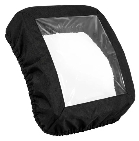 Rugged Heavy Duty Outdoor Fertilizer Spreader Cover With Clear Viewing Window Waterproof 420D Polyester All Weather Hopper Shield