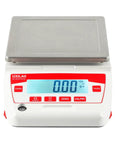 Pro Grade Ultra Precise Lab Scale 5000G X 0.01G Digital Balance with stainless steel pan and LED display for lab use.