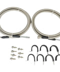 Your Rides Gotta Have Fuel Line Quick Fix Kit That Drops Right In For Chevy And Gmc Sierra 1500 48L 53L 60L V8 Engines with stainless steel hoses and mounting hardware.