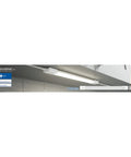 HD Plus LED Under Cabinet Light Fixture, Slim Linkable Kitchen Lighting, Daylight Color, Plug In 18 Inch, installed under cabinet