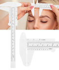 Waterproof Plastic Caliper Eyebrow Lip Tattoo Ruler For Permanent Makeup Accurate Measuring Tool For Students And Pros