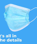 Bulk Disposable Face Masks 1000 Pack For Home And Office Breathable And Comfortable Non Medical Use Blue Filter Everyday Wear