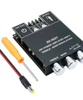 Bluetooth 5.0 Amplifier Board With Bass And Treble Control For Dope Home Audio Setup 100W Dual Channel TPA3116D2 Amp Module with knobs