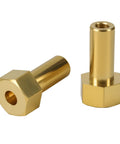 Machined Nut Replacement Kit For Pool Filter Repair Fits FNS FNS Plus Clean And Clear Quad DE Filters Includes 190003 Tension Clamp Bolt Kit And 53108900 Spring Barrel Nut Assembly Pack Of 2 brass components