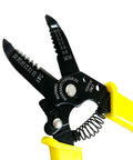 All Purpose Wire Stripper And Cutter Multi Function Hand Tool For 20 To 30 AWG Solid And Stranded Wire, 6.5 Inch close-up view
