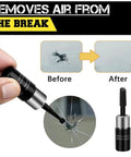 Windshield Repair Kit For Chips And Cracks, DIY Glass Filler For Automotive Glass, Star Shaped Cracks And Cracks Quick Fix