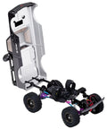 Carbon Fiber LCG Chassis Frame Rail Kit For 1/24 RC Crawler Adds Low Center Of Gravity Handling Multiple Shock Mounts
