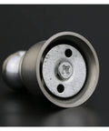 Stylish Stainless Steel Magnetic Door Stopper That Keeps Doors Securely Locked In Place For Homes And Offices Without Damage, showing metal base and attachment.